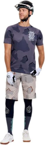 Troy Lee Designs Skyline Pro Adult Mountain Bike Short X Bn3th Liner, Flow Camo Pumice, 32 in Saudi Arabia