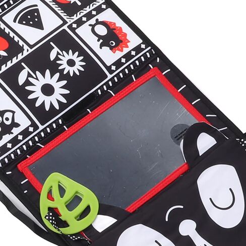 Baby Mirror, Foldable Cloth Book with Crinkle Paper for Cognitive Development with Polyester Material for Infants in Kuwait