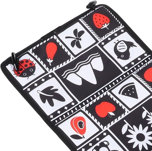 Baby Mirror, Foldable Cloth Book with Crinkle Paper for Cognitive Development with Polyester Material for Infants in Kuwait