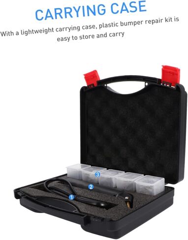 Hot Stapler Car Bumper Repairing Machine Portable Welding Kit with US Plug Auto Body Tool for Automotive Repair Easy to Use Complete with Carry Case and Automatic in Saudi Arabia