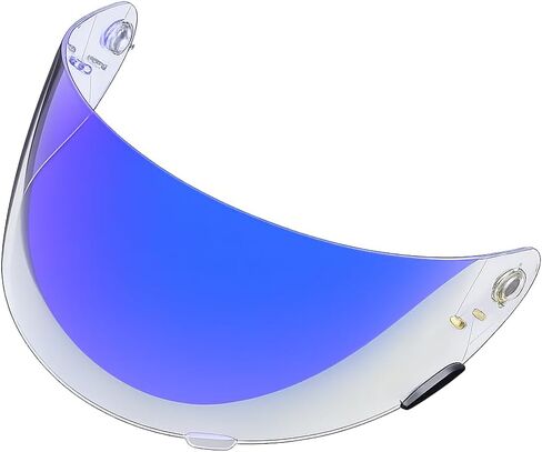 Qualifier Helmet Visor Compatible with Bell Qualifier, Star, Vortex, RS-1, Revolver Helmets Face Shield (Bright Silver) in Kuwait