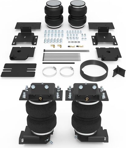 TOPICK Rear Air Bags Suspension Kit for 2009-2024 DODGE Ram 1500 Truck Towing, 5,000 LBS of Load Leveling Capacity, Replacement for Air Lift 57365 Ride Rite Airbags for Trucks Suspension Kit in Kuwait