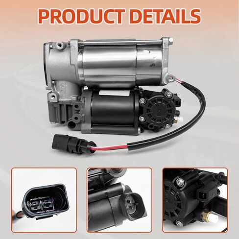 Air Suspension Compatible with 2011-2018 A8 Type D4 / 4H 4H2, 4H8, 4HC, 4HL 2013-2018 S8 Type D4 / 4H Quattro Air Pump OEM 4H0616005D 4H0616005C 4H0616005A in Saudi Arabia
