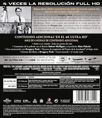 مطر أون ruiseñor (4K UHD + بلو راي) [بلو راي] in Kuwait