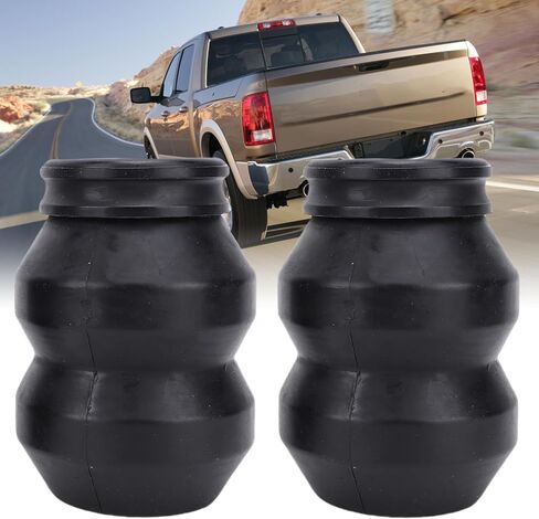 طقم خلفي لمساعد تعليق الشاحنة زنبركي DR1500DQ لـ 1500 2WD 4WD 2009-2021 كابينة رباعية بتصميم مجوف، لا حاجة للتضخم، دعم يصل إلى 8,600 رطل، استبدال مباشر in Saudi Arabia