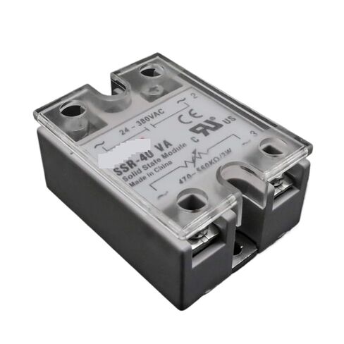 Universal Plastic Transparent Protection of Solid State Relay Front Cover Stand Suitable for SSR10A 25A 40A 60ADC-DC AC-AC DC-AC in Saudi Arabia