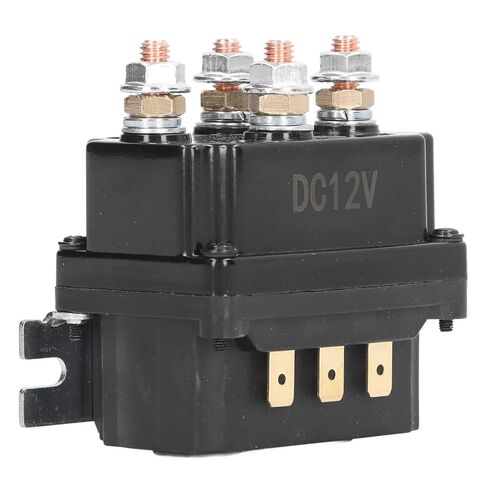 Winch Relay with Controller 12V 250A Winch Relay Kit with Remote Controller Relay Contactor Switch for Industrial Vehicle in Saudi Arabia