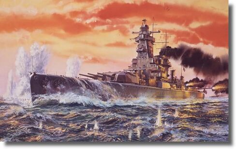 Airfix Vintage Classics HMS Fearless Landing Platform Dock 1:600 WWII Royal Navy Ship Plastic Model Kit A03205V in Saudi Arabia