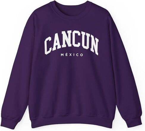 Cancun Mexico Adult Unisex Crewneck Sweatshirt in Saudi Arabia