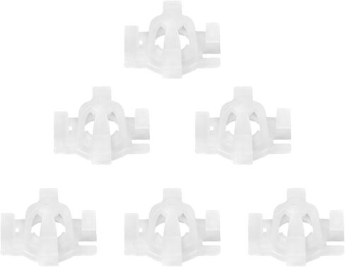 COOL STAR 55156879AB Headlight Mounting Bracket Clip 6Pcs Compatible with Jeep Grand Cherokee WJ 2000-2006 Headlight Bracket Clip Retainer in Saudi Arabia