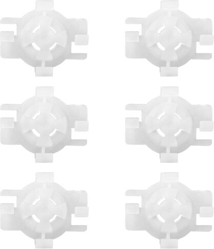 COOL STAR 55156879AB Headlight Mounting Bracket Clip 6Pcs Compatible with Jeep Grand Cherokee WJ 2000-2006 Headlight Bracket Clip Retainer in Saudi Arabia