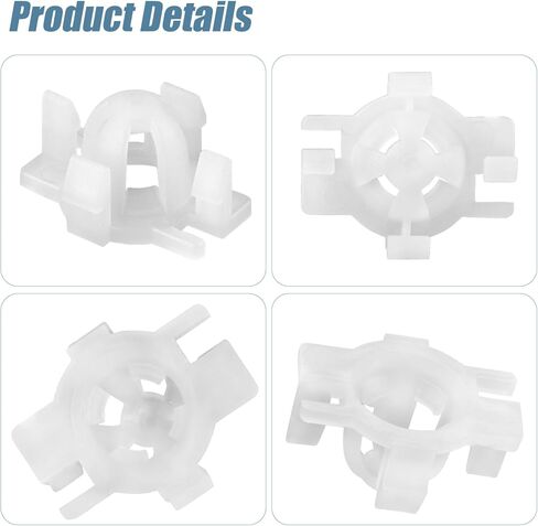 COOL STAR 55156879AB Headlight Mounting Bracket Clip 6Pcs Compatible with Jeep Grand Cherokee WJ 2000-2006 Headlight Bracket Clip Retainer in Saudi Arabia