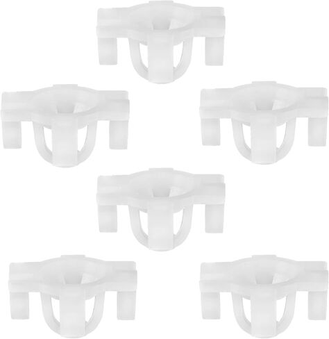 COOL STAR 55156879AB Headlight Mounting Bracket Clip 6Pcs Compatible with Jeep Grand Cherokee WJ 2000-2006 Headlight Bracket Clip Retainer in Saudi Arabia