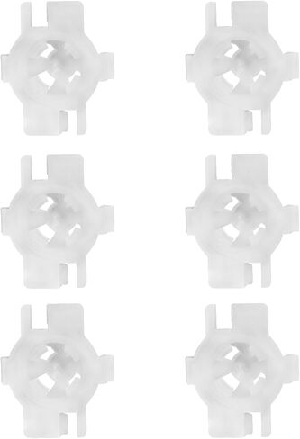 COOL STAR 55156879AB Headlight Mounting Bracket Clip 6Pcs Compatible with Jeep Grand Cherokee WJ 2000-2006 Headlight Bracket Clip Retainer in Saudi Arabia