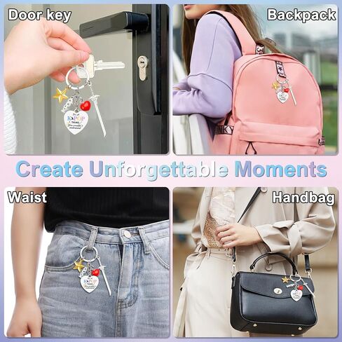 سلسلة مفاتيح Kpop - K pop Merch Stuff - ملحق حلقة مفاتيح للمعجبين، هدايا عيد ميلاد لمحبي موسيقى البوب ​​الكورية in Saudi Arabia