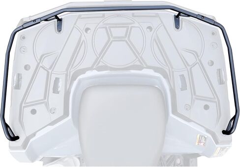 A & UTV PRO Rear Rack Extender for Polaris Sportsman 570 450 H.O. 2021 2022 2023 2024 2025, Heavy Duty Steel ATV Back Luggage Rack Extender Accessories, Replace OEM #2884841, Black in Saudi Arabia