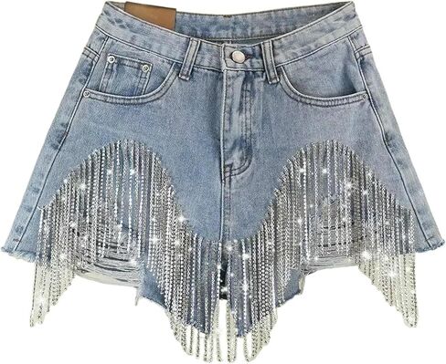 Ladies Fashion Trousers Women's Summer High Waist Slim Shorts Ladies Denim Shorts Women Fashion Jeans in Saudi Arabia