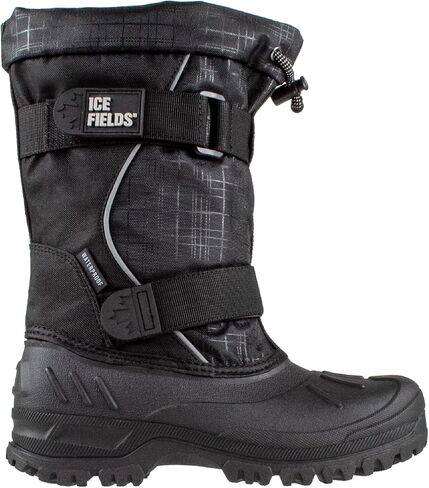 Ice Fields Darrell Little and Big Kid High Snow Winter Boots, Warm, Insulated, Waterproof Shell in Kuwait