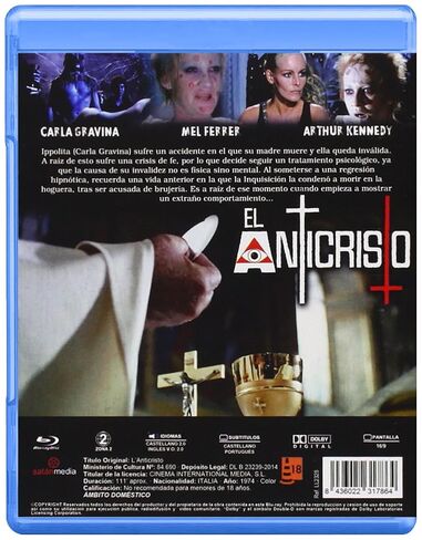 The Antichrist ( L'anticristo ) ( The Anti christ ) [ Blu-Ray, Reg.A/B/C Import - Spain ] in Saudi Arabia