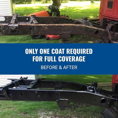 Eastwood Internal Frame Coating Plus and Rust Encapsulator Plus Aerosol Chassis Protection Kit | 2 Pack of Each | Black in Saudi Arabia