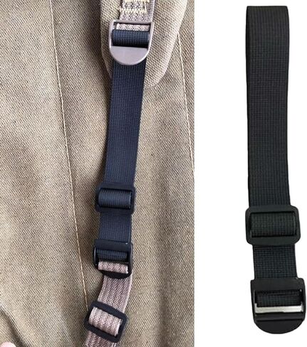 4 قطع من وصلات تمديد حزام الظهر، أبازيم قابلة للتعديل لحقيبة الكمبيوتر المحمول أثناء السفر، حقيبة الكتب، حقيبة النهار، البخاخ وأشرطة الكتف in Kuwait
