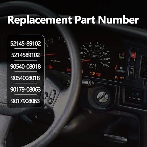 طقم دعم دعامة تثبيت جانبية من قطعتين متوافق مع 1990-1995 Toyota 4Runner، 1989-1995 Pickup، T100 1993-1998 يستبدل 52145-89102 90540-08018 in Saudi Arabia