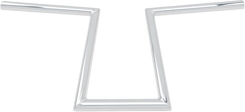 10 ''ارتفاع 7/8'' 22 مللي متر مقود الدراجة النارية Z بار سحب بار مناسب عالمي (كروم) in Saudi Arabia