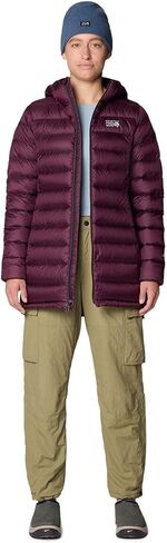 Mountain Hardwear، Tiberondack Down Parka - للنساء، Blackberry، S in Saudi Arabia