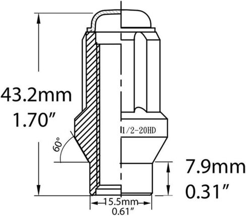 طقم عروة E/T أسود متوافق مع عجلات ما بعد البيع تندرا/سيكويا/LX570 - مجموعة من 20-14x1.5 ملم in Kuwait