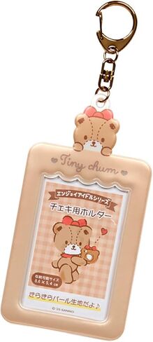Sanrio Hello Kitty 493775 Holder for Cheki (Enjoyy Idol), PVC, Steel, Retractable Size: Approx. 2.1 x 3.4 inches (5.4 x 8.6 cm), Card Case in Saudi Arabia