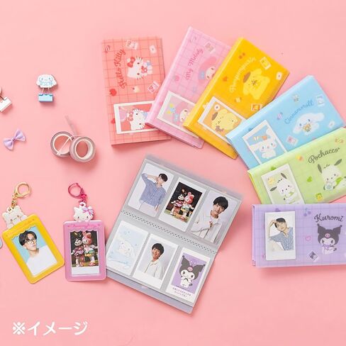 Sanrio Hello Kitty 493775 Holder for Cheki (Enjoyy Idol), PVC, Steel, Retractable Size: Approx. 2.1 x 3.4 inches (5.4 x 8.6 cm), Card Case in Saudi Arabia