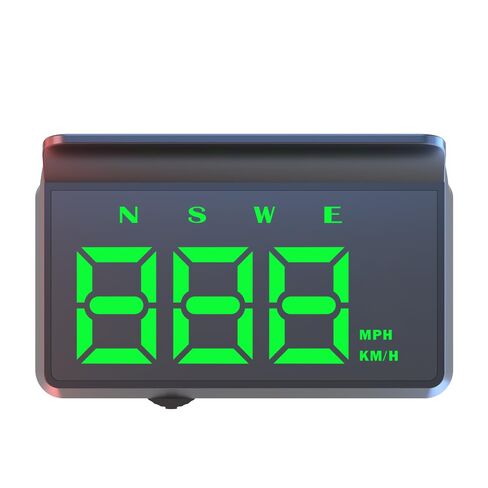 ARTILAURA عداد السرعة الرقمي للسيارة HUD Head Up Display MPH KM/H، إنذار السرعة الزائدة، بوصلة، التوصيل والتشغيل التلقائي الحساس لجميع المركبات (أخضر) in Kuwait