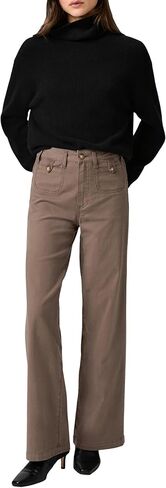 PAIGE Women's Anessa 31in Rounded Inset Pockets in Saudi Arabia