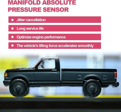 1648138 Manifold Absolute Air Pressure MAP Sensor - Compatible with F150 F250 F350 E150 E250 E350/Lincoln/Mercury Vehicles (1984-1994 Models) - Replaces OEM# 5S2440, AS1, AU2Z9F479A, E5SZ9F479A in Saudi Arabia