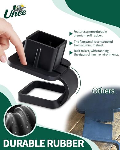 غطاء Unee Hitch مقاس 2 بوصة من المطاط لسحب المقطورة وقابس استقبال مقاوم للغبار وجميع الأحوال الجوية للشاحنة SUV in Kuwait