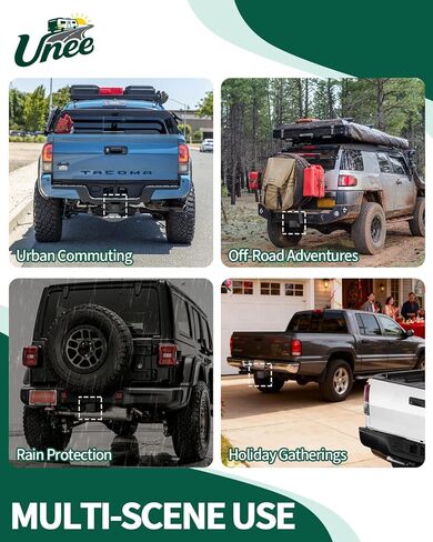 غطاء Unee Hitch مقاس 2 بوصة من المطاط لسحب المقطورة وقابس استقبال مقاوم للغبار وجميع الأحوال الجوية للشاحنة SUV in Kuwait