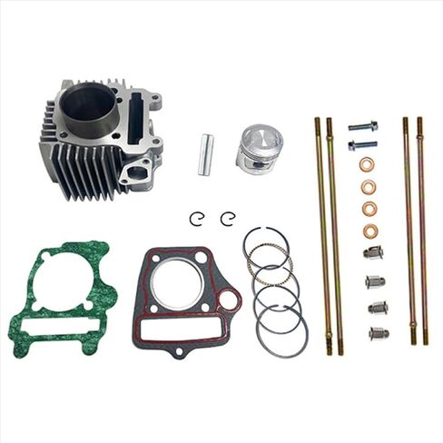 Motorcycle Cylinder Piston Sleeve Kit 90 47mm Piston Gasket Set Accessories Compatible with Automotive Motorcycle Parts 2006 2017 ABQA for Part Number 8K1927225B 1G724-97012 in Saudi Arabia