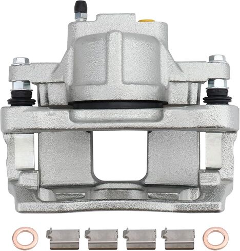 MAYASAF 18B5044 مجموعة فرجار الفرامل الجانبية للركاب الأمامي الأيمن لكرايسلر 2008-13 تاون آند كانتري، 2008-15 دودج جراند كارافان/2007-10 نيترو، 2008-12 جيب ليبرتي/رانجلر، 2012-13 رام C/V، روتان in Kuwait