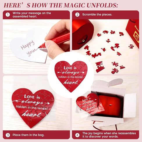 Preserved Real Red Rose Necklace Set with Light Up Box & 100 Languages I Love You Necklace,Valentine's Day Gifts for Her, Romantic Flowers Gifts for Wife Girlfriend, Anniversary Birthday Gift for Women in Saudi Arabia