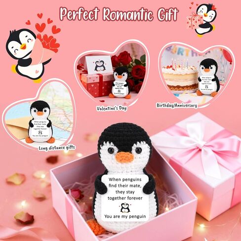 هدايا عيد الفصح له، هدايا عيد ميلاد الذكرى السنوية للرجال النساء صديقها صديقة الزوج زوجة، البطريق الإيجابية أفخم، هدية رومانسية، أنا أحبك هدية للمراهقين فتاة صبي ابنة ابن in Kuwait