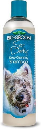 Bio-Groom So-Dirty Dog Shampoo – Quick Rinse Pet Shampoo, Dog Bathing Supplies, Puppy Wash, Dog Grooming Supplies, Cruelty-Free, Made in USA, Shampoo for Smelly Dogs – 12 fl oz 1-Pack in Kuwait