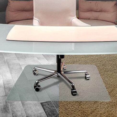 Floortex Cleartex Evolutionmat Carpet & Hard Floor Chair Mat, 48" x 60", Clear (NRCMFLPD0002) in Kuwait