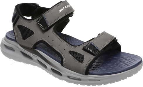صندل رجالي من Skechers بـ 3 أشرطة مفتوحة عند الأصابع in Kuwait