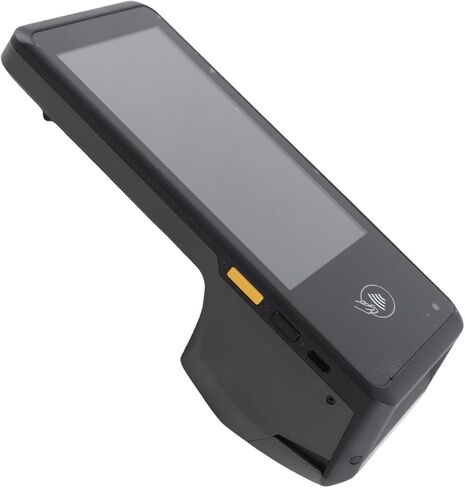 Handheld Barcode Scanner, 5.0 Inch Touch Screen POS Terminal with NFC 5G WiFi 5.0 for 11, Shopify PDF Loyverse iREAP Kyte, Food Trucks Cafes Restaurants in Saudi Arabia