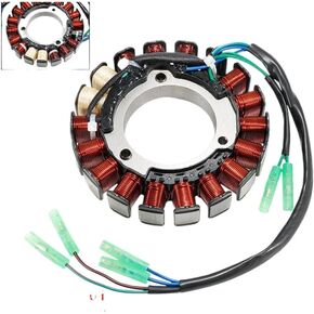 Ignition Magneto Stator Coil 6AH-85510-01 Compatible With 9.9hp F9.9H 13.5hp F13.5B M E HS L 15hp F15 20hp F20 in Saudi Arabia