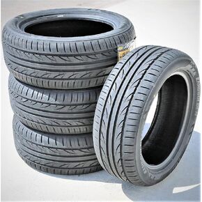 مجموعة من 4 (أربعة) إطارات Landgolden LG27 لسيارات الركاب عالية الأداء لجميع المواسم - 215/50R17 215/50ZR17 215/50/17 215/50-17 نطاق تحميل 95 وات XL 4 طبقات BSW جدار جانبي أسود UTQG 500AA in Kuwait