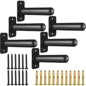 Wall Mounted Weight Plate Holder for 2" Olympic Plates, Heavy Duty Steel Weight Rack Storage, Space Saving Wall Mount Home Gym Organizer (4 Packs) in Saudi Arabia