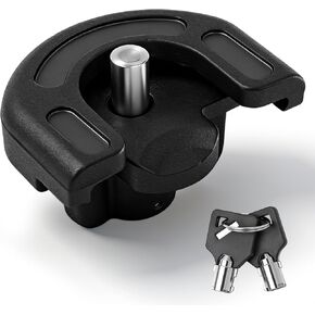 Outus 2 Inch Trailer Hitch Lock Heavy Duty Anti Theft Trailer Coupler Lock Stainless Steel Pin for Trailers Rvs Trucks Boats in Kuwait