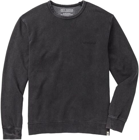 Fair Harbor The Saltaire Crewneck –– Men's Relaxed Long Sleeve Sweatshirt (without Logo) in Saudi Arabia