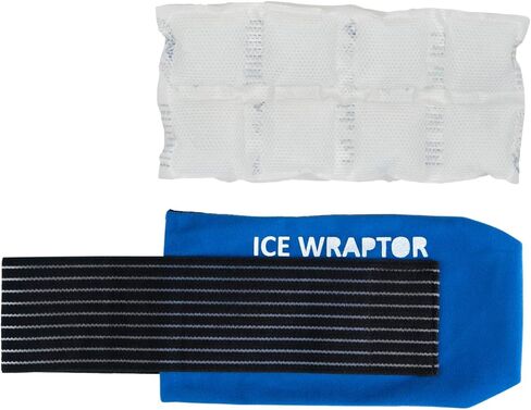Ice Wraptor Compression Ice Wrap for Ice Packs or Reusable Ice Sheets up to 5x10"- Fits Any Body Part - Includes 2 ThermaFreeze Reusable Ice Sheets in Saudi Arabia